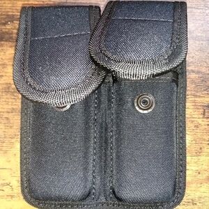 Bianchi Double Pistol Mag Pouch